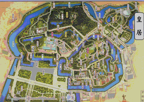 koukyo_chizu.gif　皇居の全体絵地図
